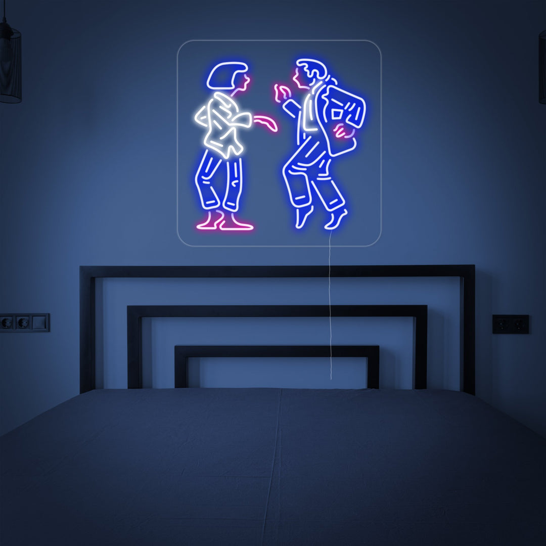 "Coppia Di Ballo" Insegna al neon