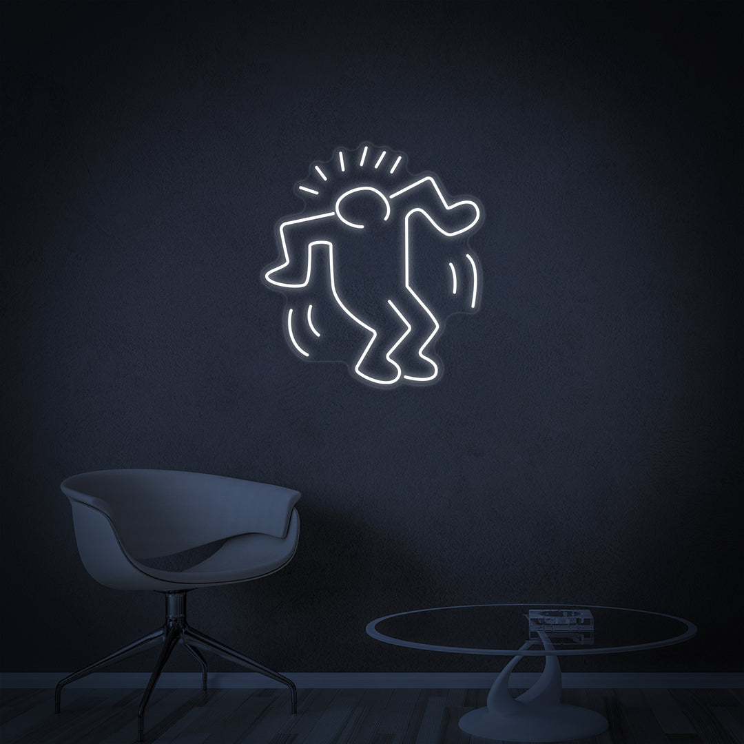 "Ragazzo Che Balla" Insegna al neon