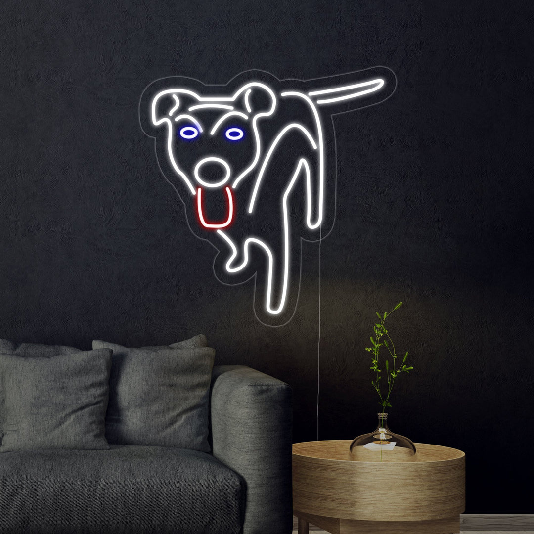 "Logo Del Cane" Insegna al neon