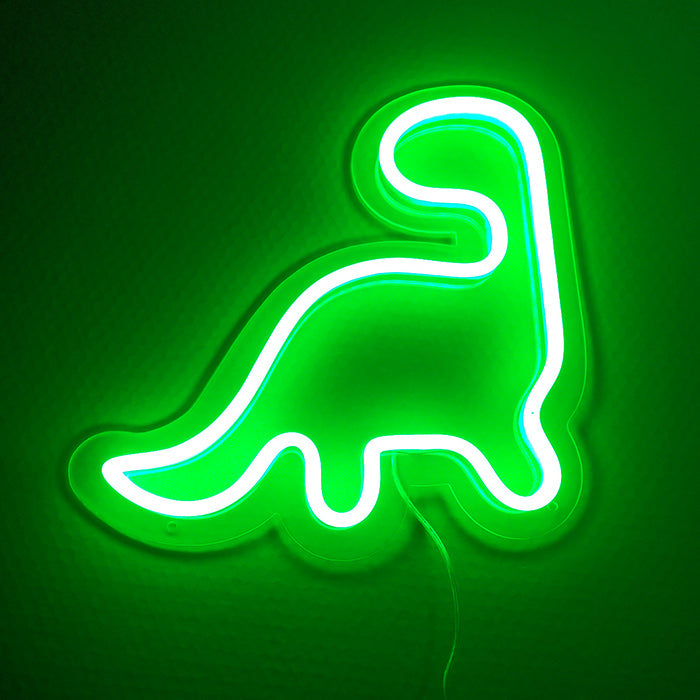 "Elemento Simbolo Dinosauri" Insegna al neon