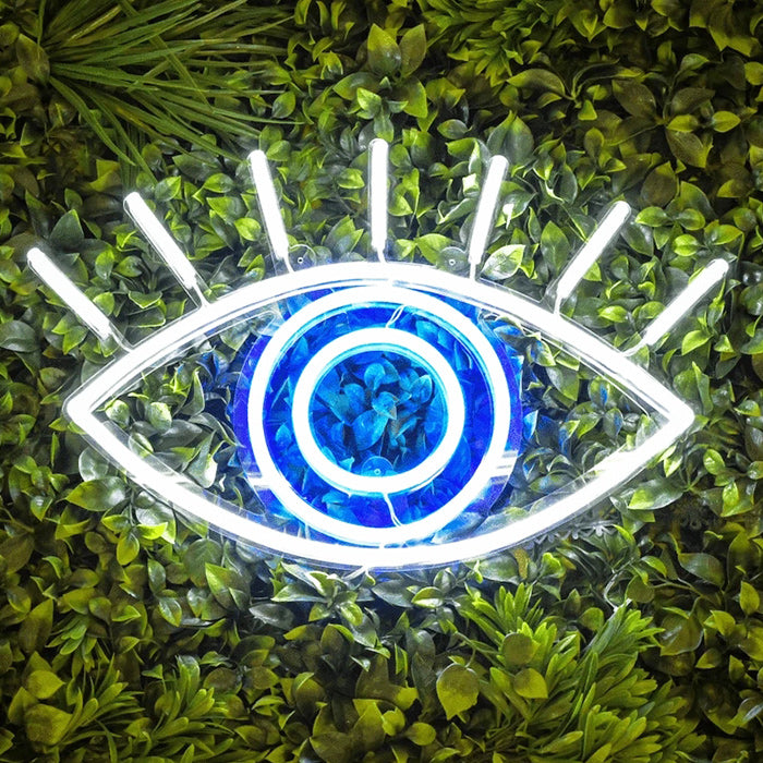 "Elemento Simbolo Occhio" Insegna al neon