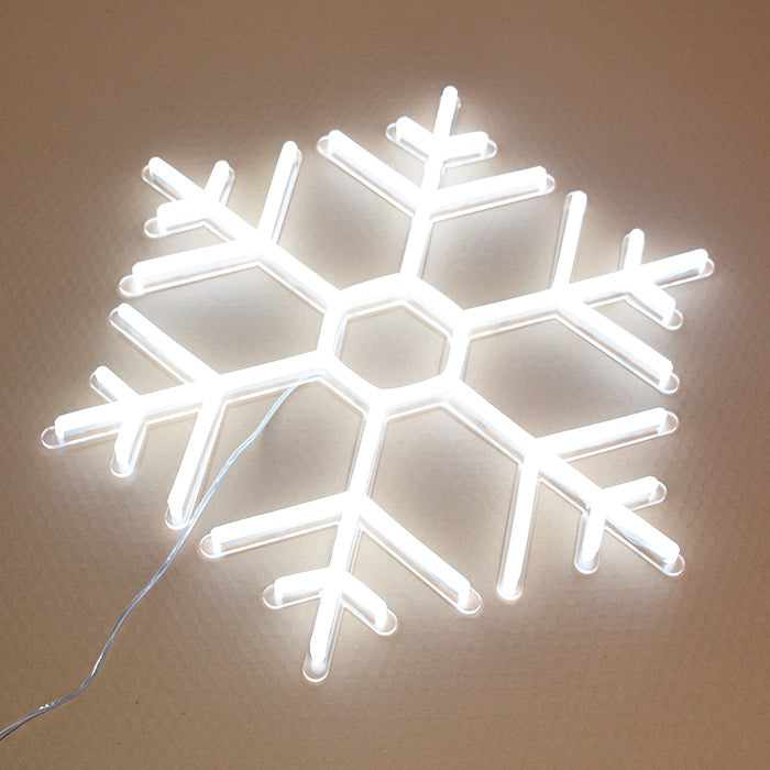 "Elemento Simbolo Neve Fiocco Di Neve" Insegna al neon