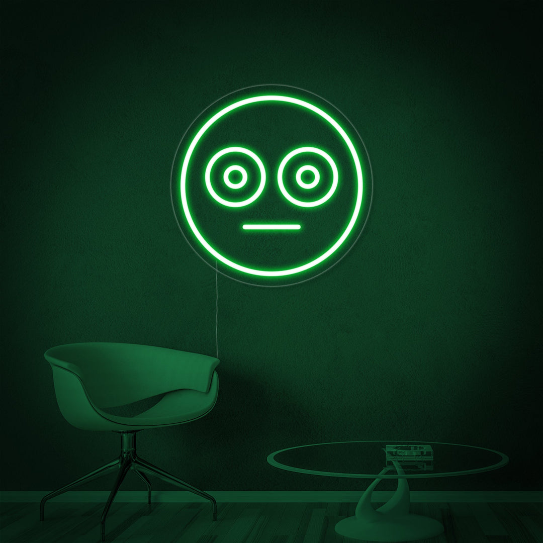 "Emoji Vertigine" Insegna al neon