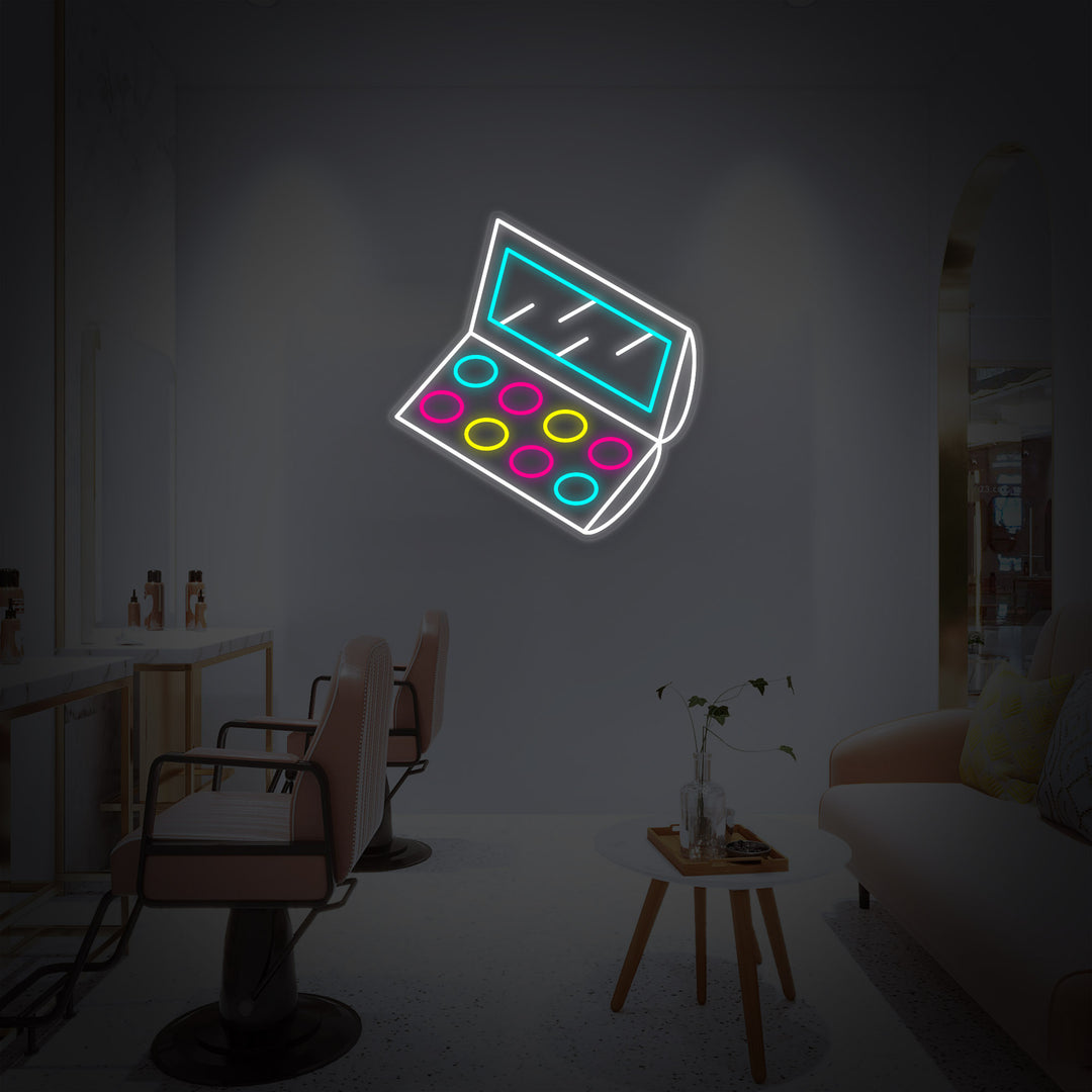 "Palette Di Ombretti" Insegna al neon