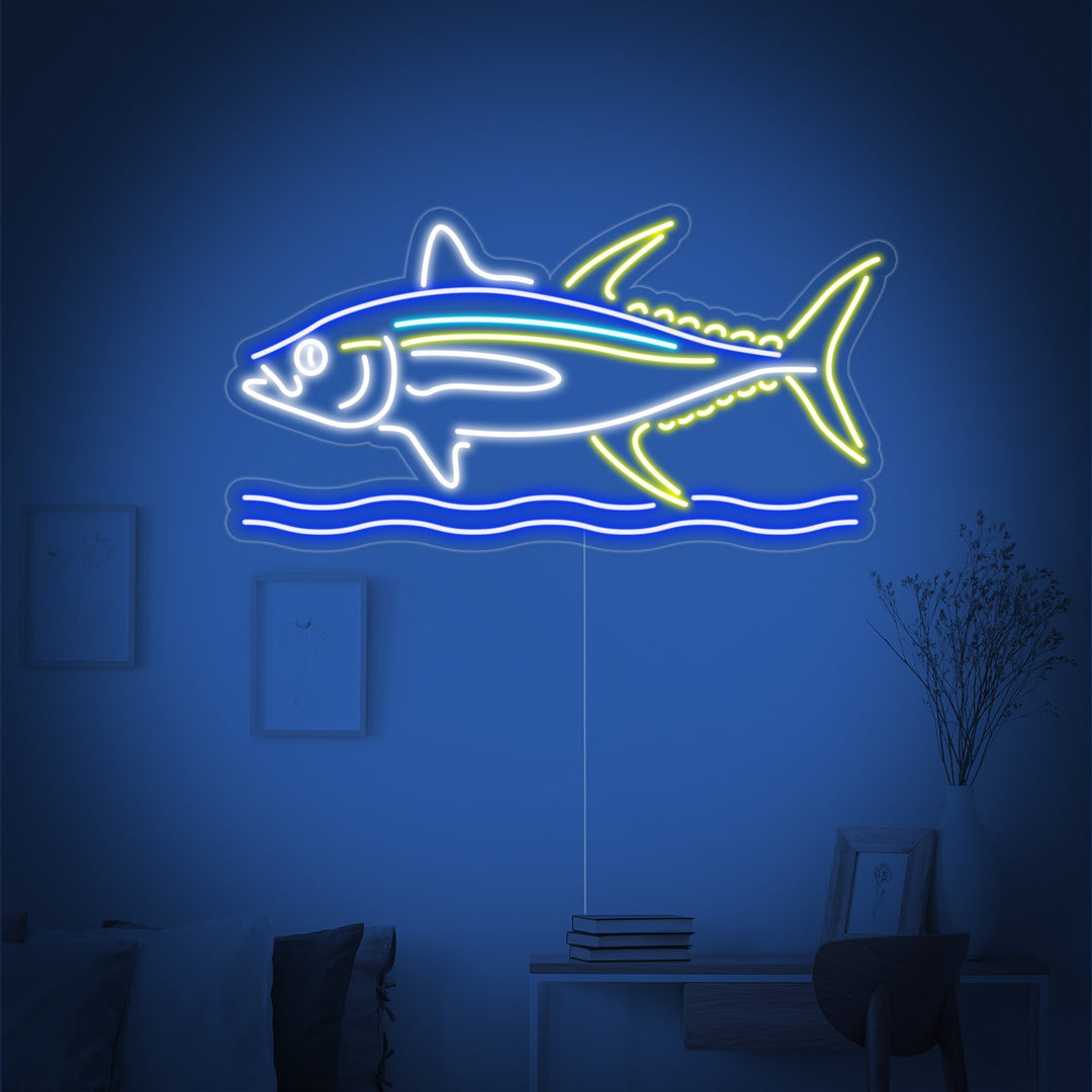 "Pesce Grande" Insegna al neon