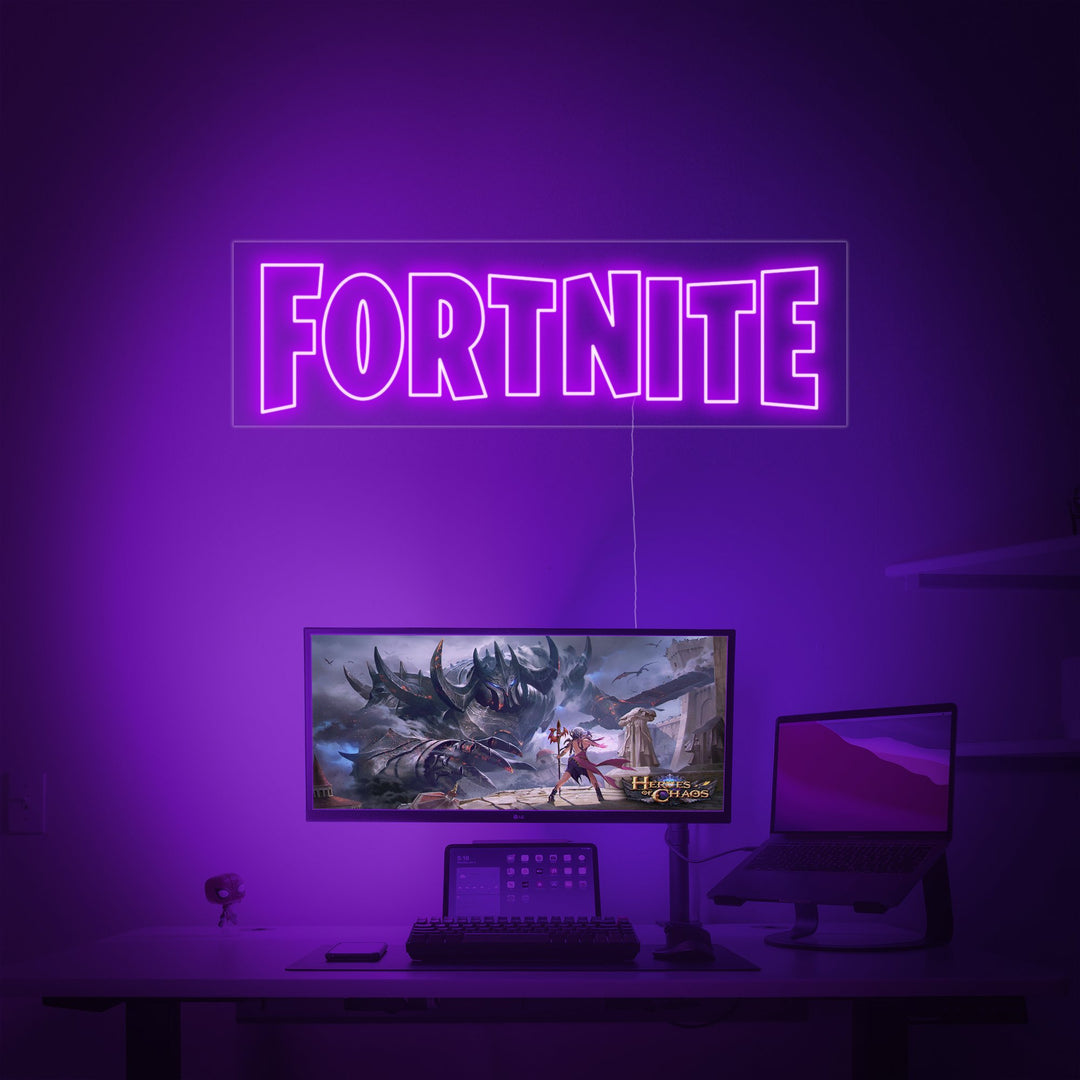"Fortnite, Decorazioni Per Giocatori" Insegna al neon