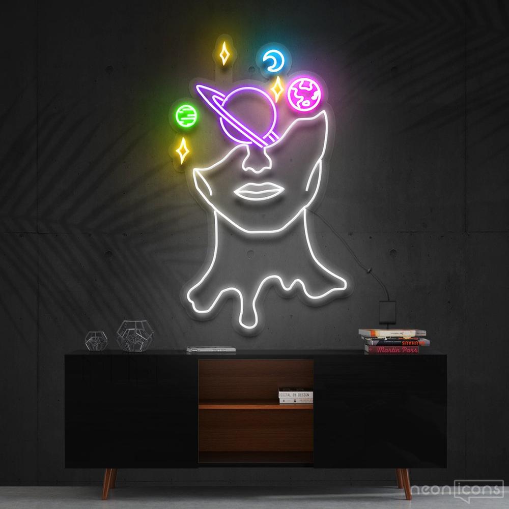 "Galaxy Brain" Insegna al neon