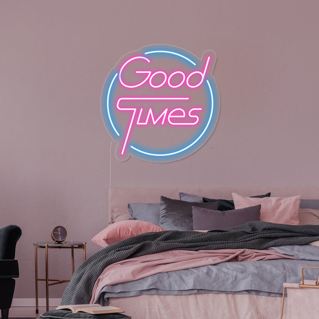 "Good Times" Insegna al neon