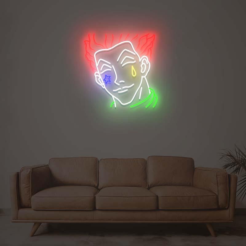 "Hisoka" Insegna al neon
