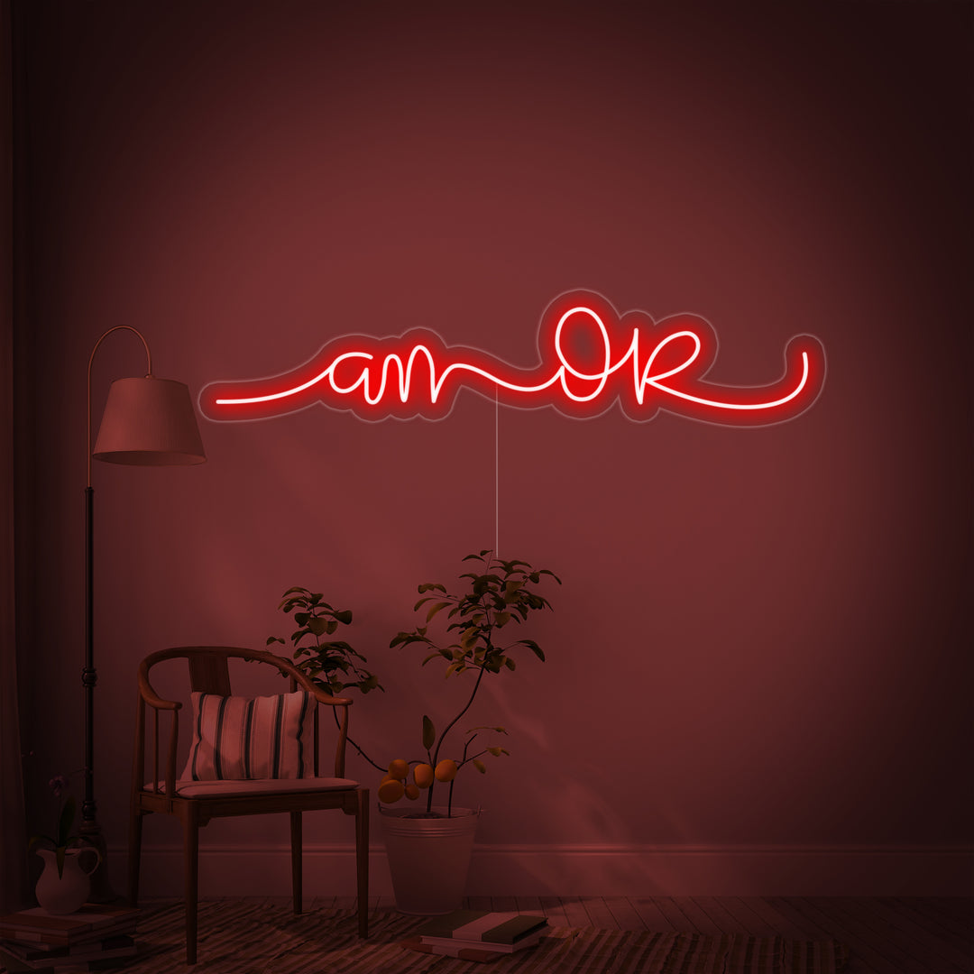 "I am OK" Insegna al neon