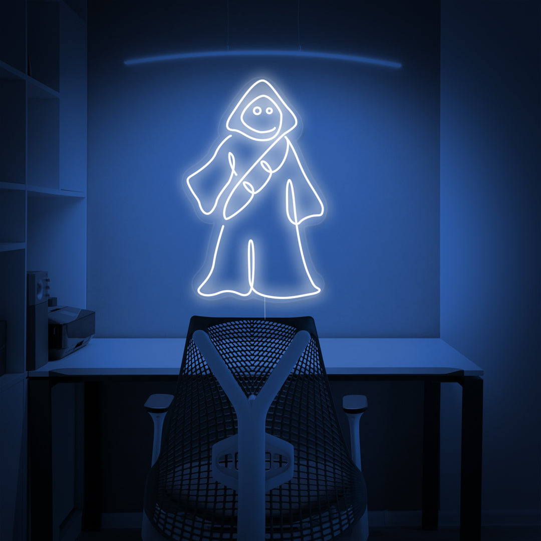 "Jawa Popolo Delle Dune" Insegna al neon