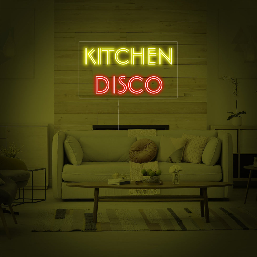 "Kitchen DISCO" Insegna al neon
