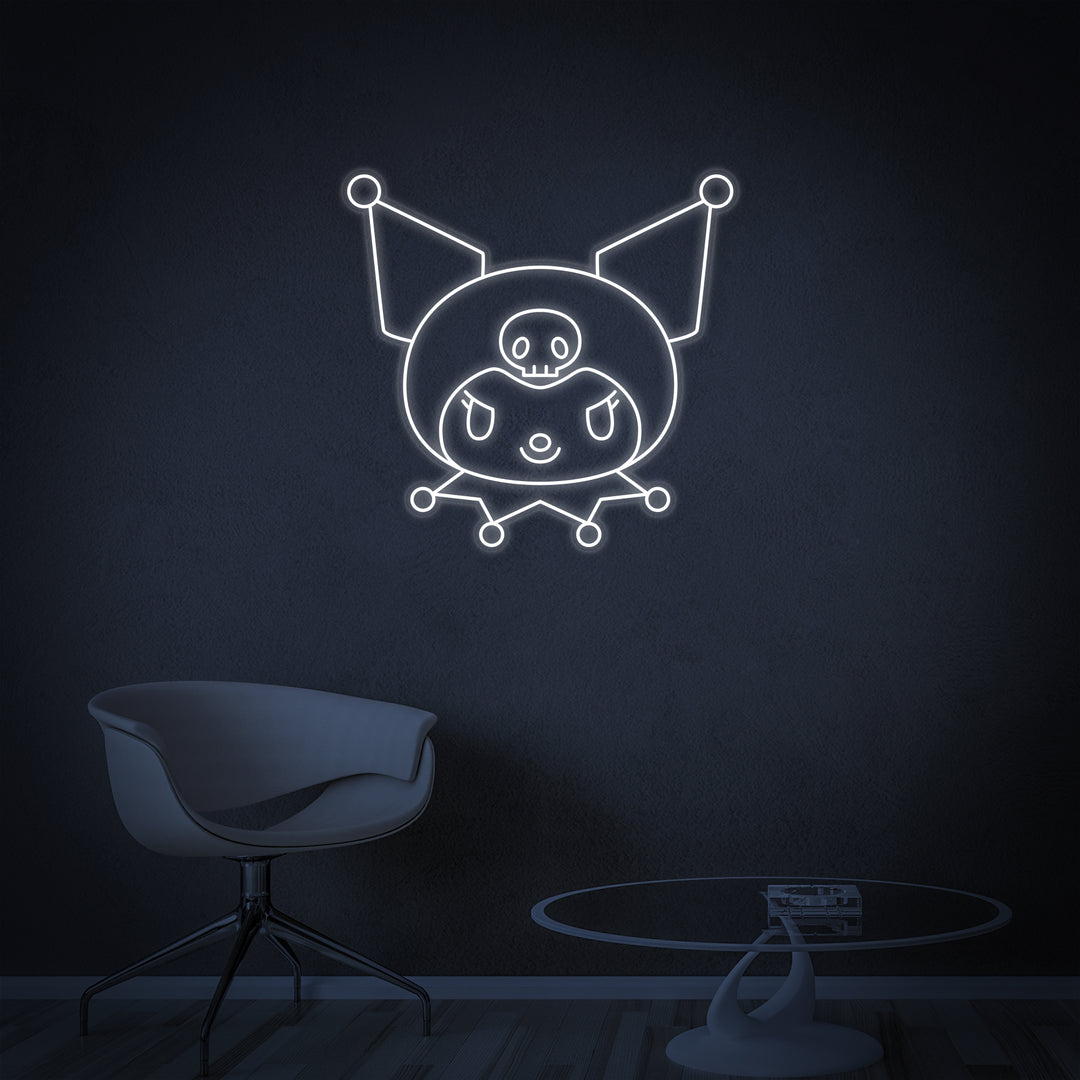 "Kuromi Anime" Insegna al neon