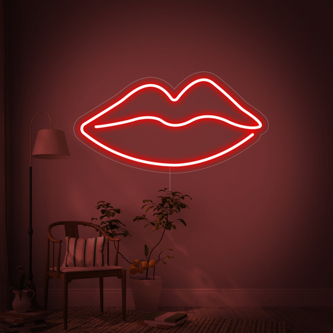 "Labbra" Insegna al neon