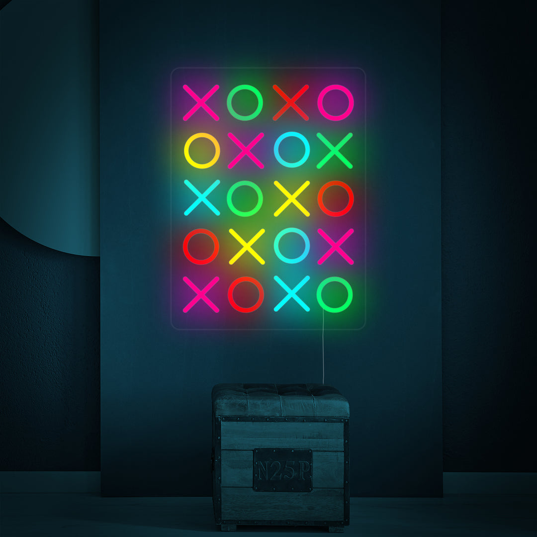 "Ti Amo Molto XOXO" Insegna al neon