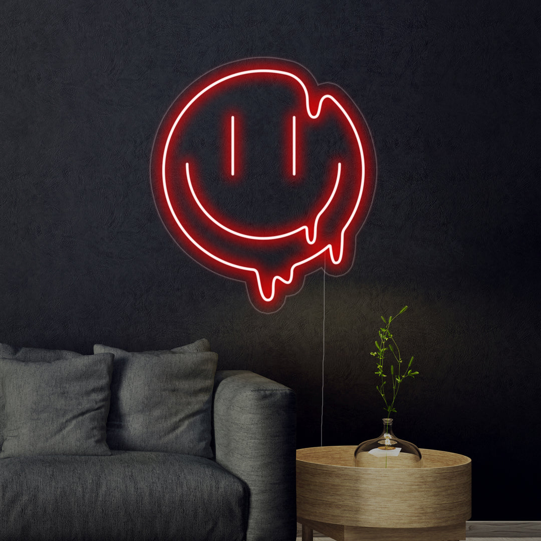 "Sorriso Che Si Scioglie" Insegna al neon