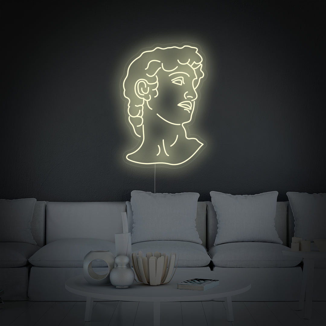 "David Di Michelangelo" Insegna al neon