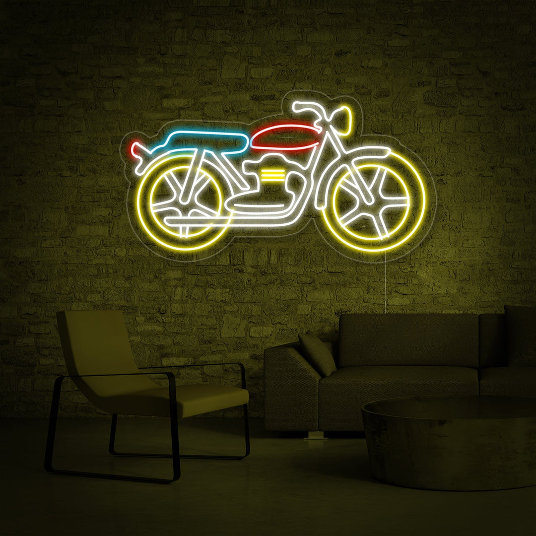 "Moto" Insegna al neon