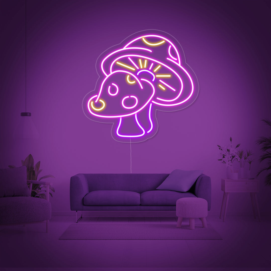 "Fungo" Insegna al neon