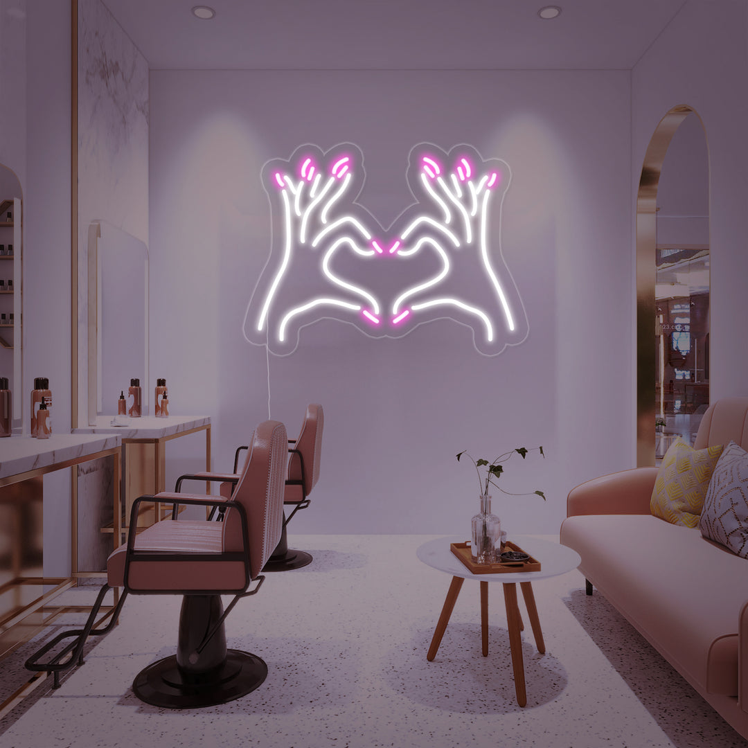 "Salone Per Unghie" Insegna al neon