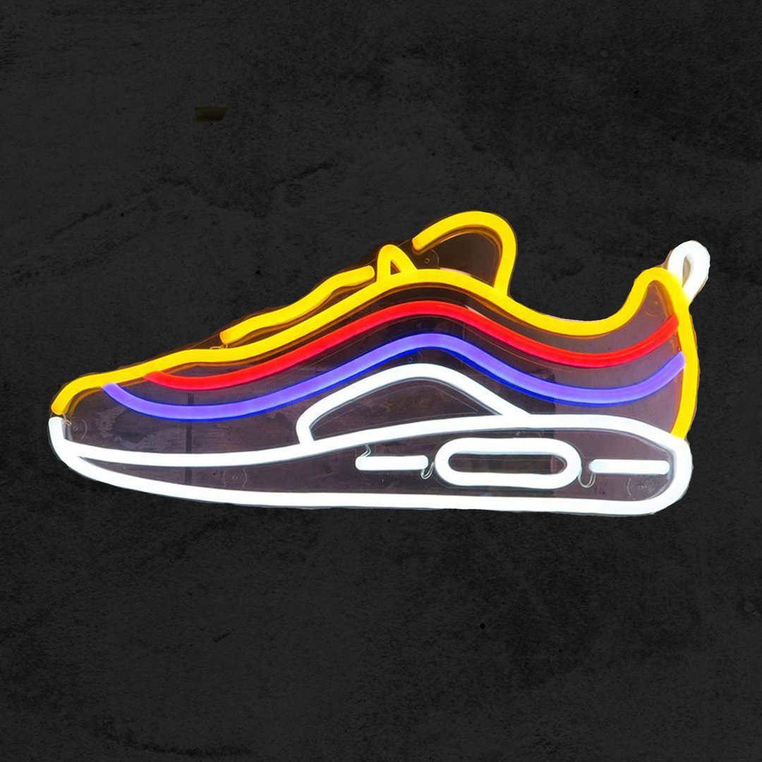 "Scarpe Da Ginnastica NK Air Max 97" Insegna al neon