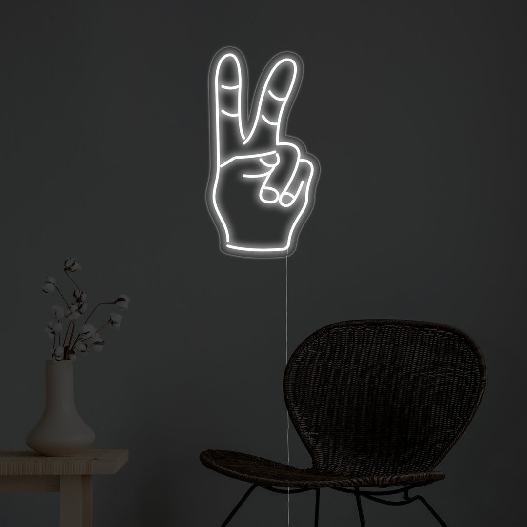 "Pace" Insegna al neon