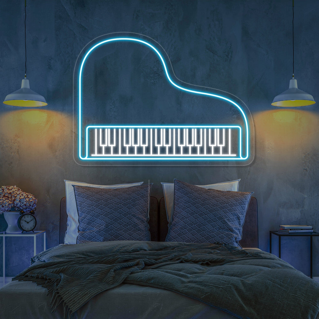 "Pianoforte" Insegna al neon