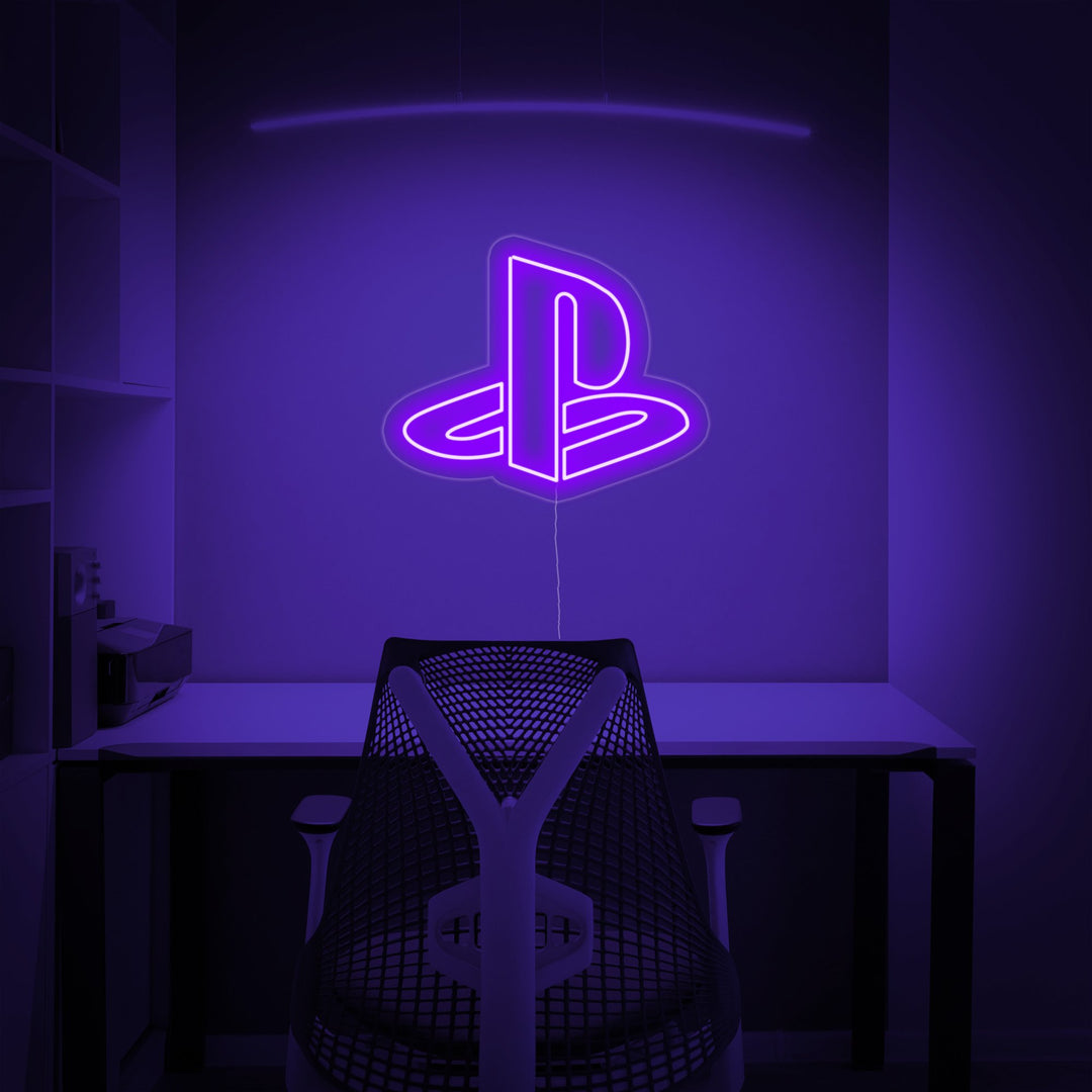 "PlayStation" Insegna al neon
