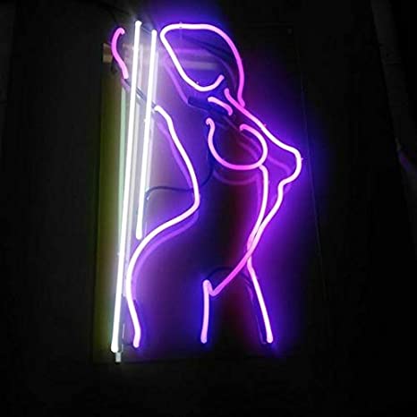 "Ragazza Della Pole Dance" Insegna al neon