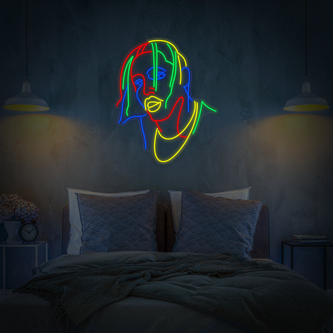 "Cantante Rapper Musica Pop" Insegna al neon