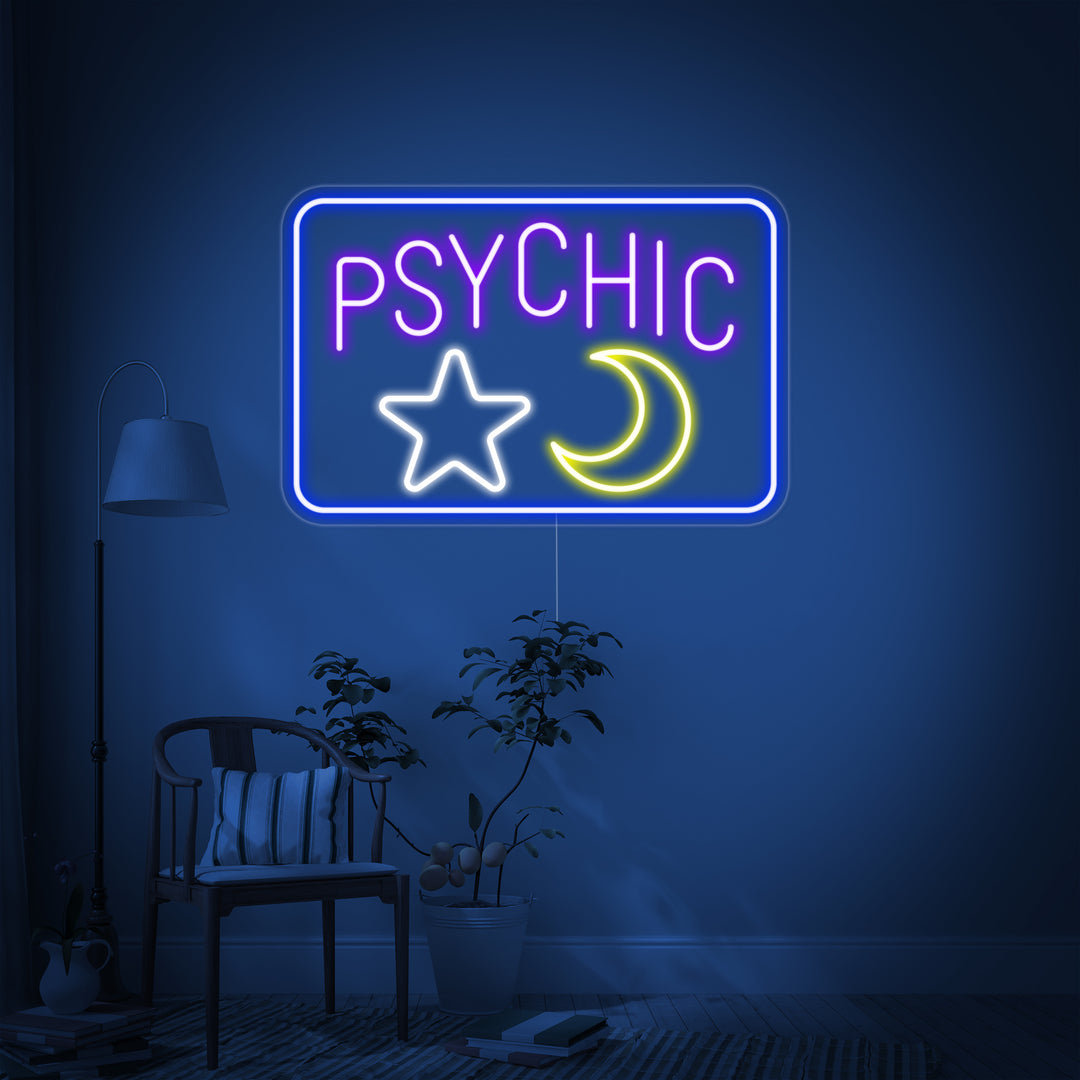 "Psychic" Insegna al neon