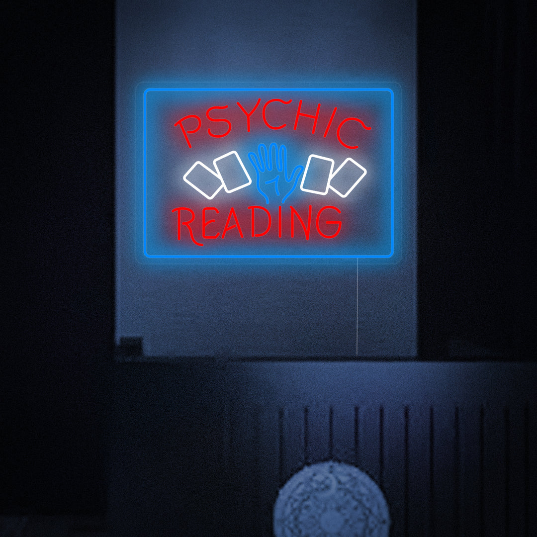"Psychic Readings" Insegna al neon