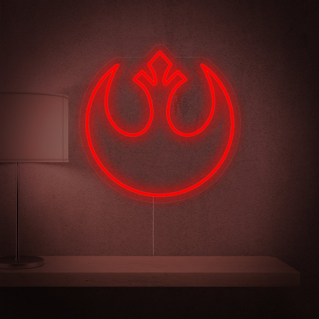 "Logo Rebel" Insegna al neon