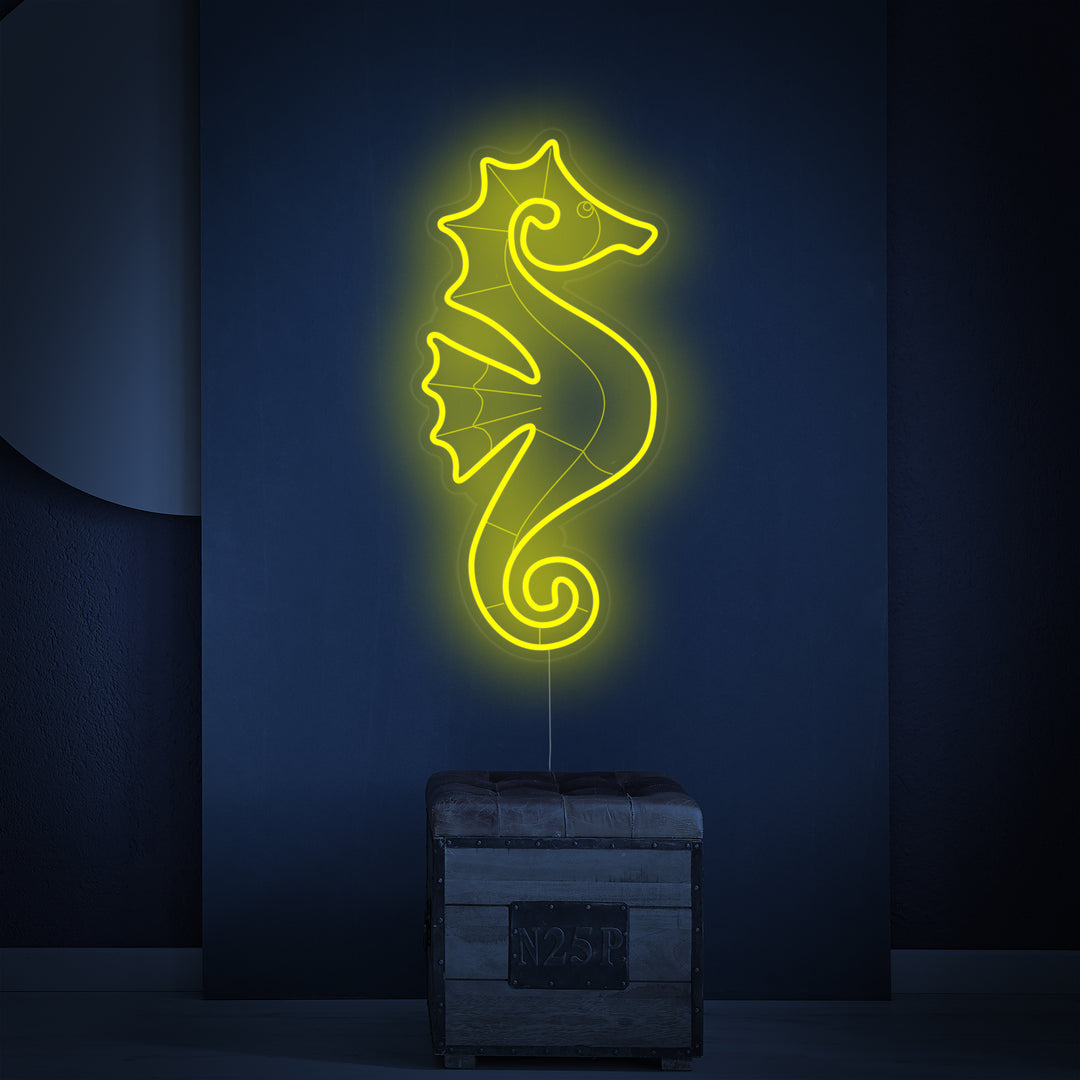 "Cavalluccio Marino" Insegna al neon