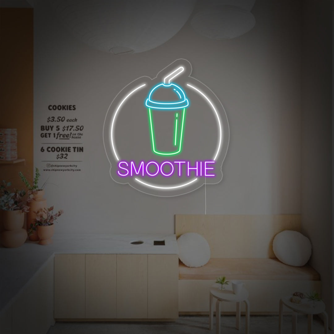 "Smoothie" Insegna al neon