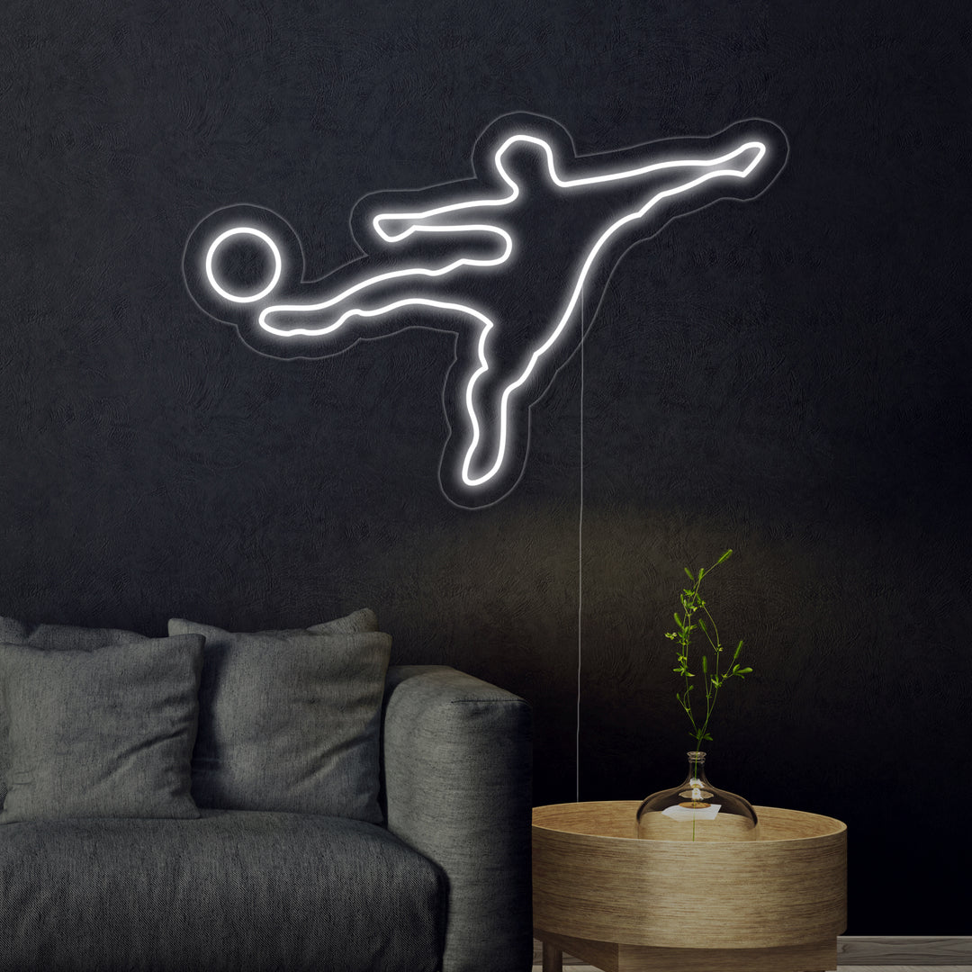 "Calciatore" Insegna al neon