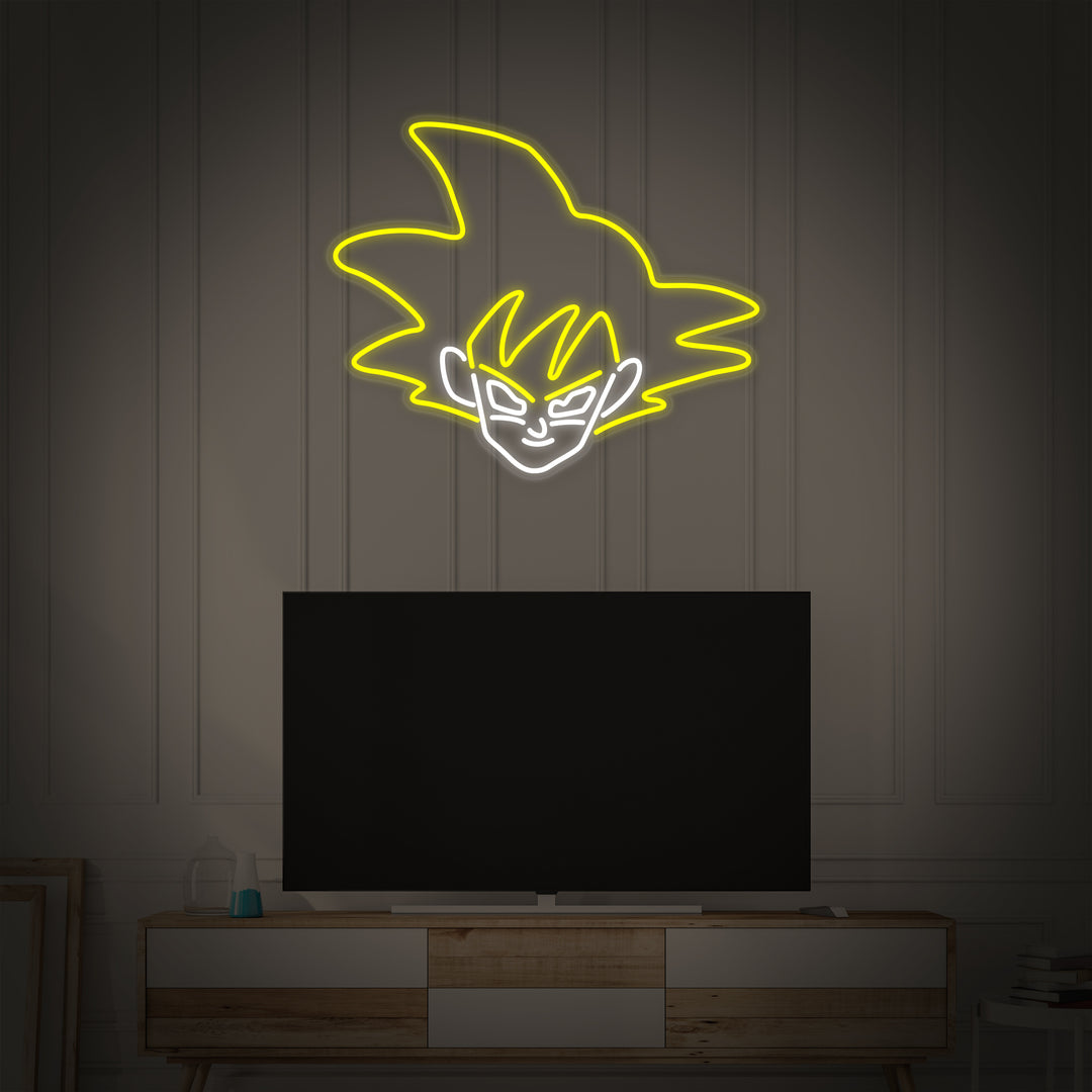 "Son Goku Anime" Insegna al neon