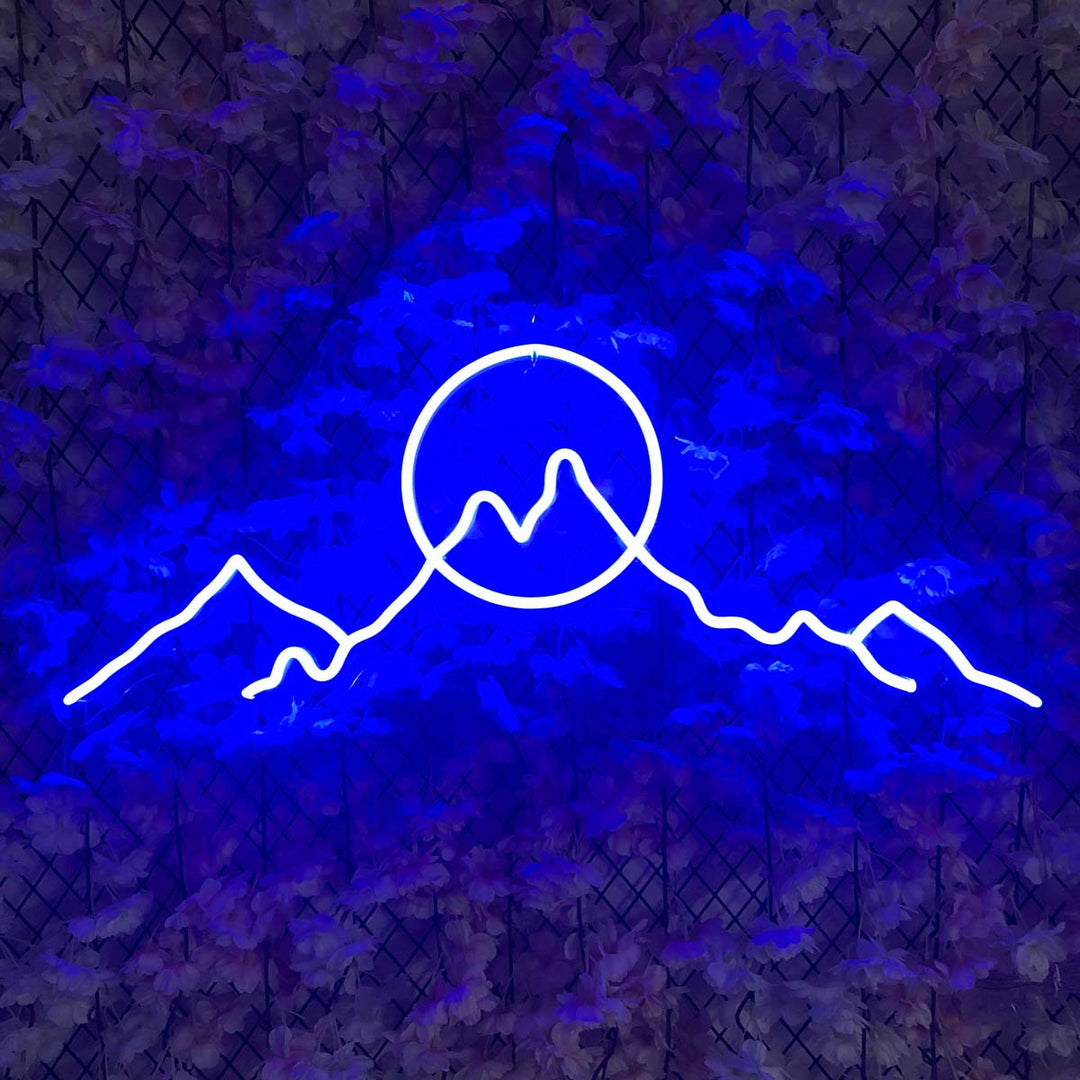 "Sole Montagne" Insegna al neon