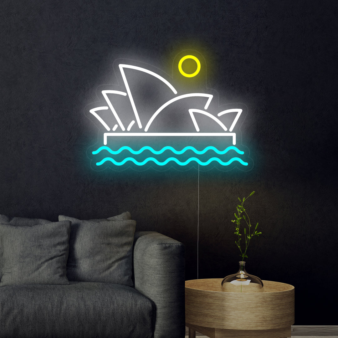 "Teatro Dell'Opera Di Sydney" Insegna al neon