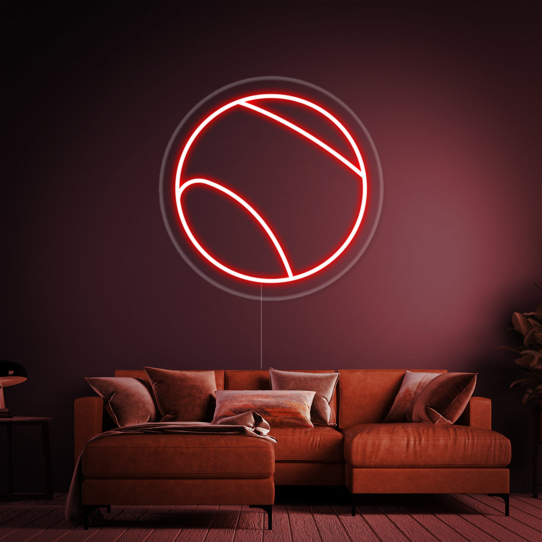 "Pallina Da Tennis" Insegna al neon