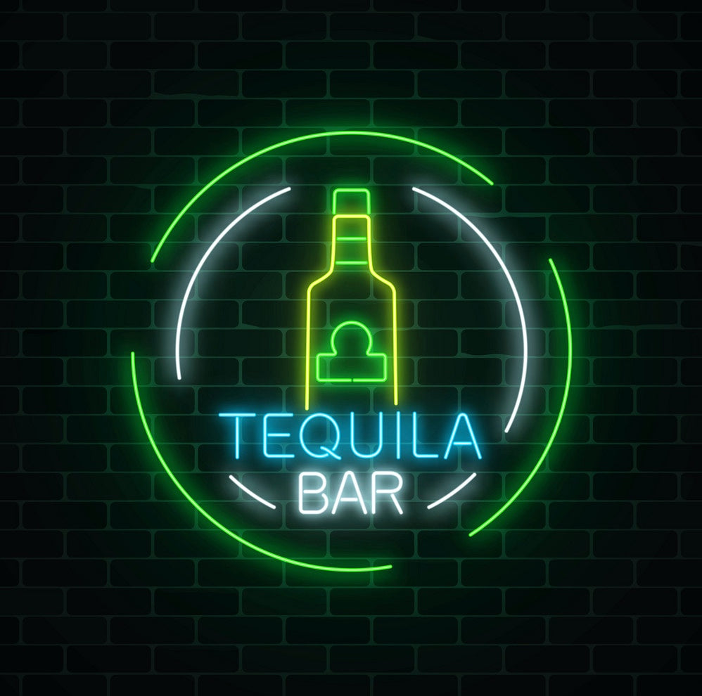 "Tequila Bar" Insegna al neon