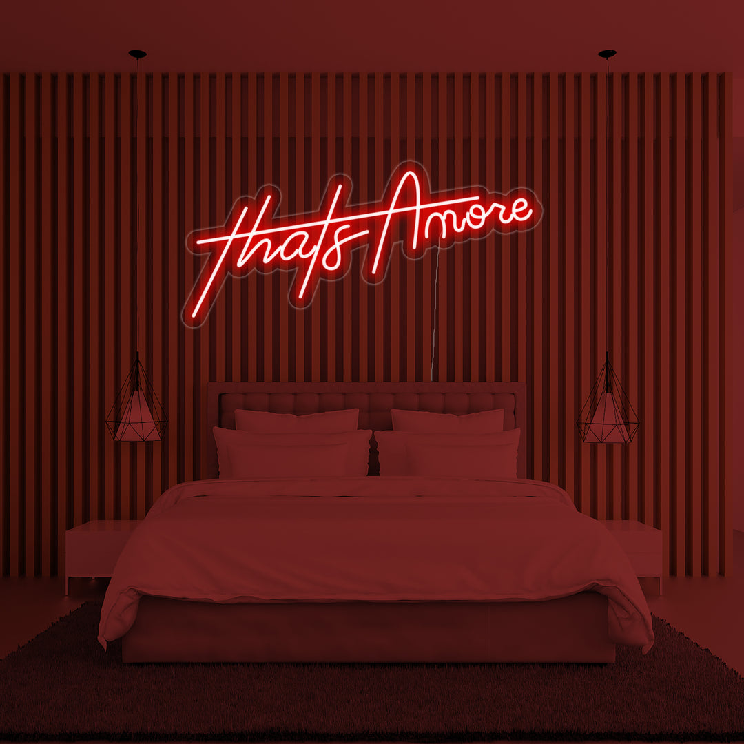 "Thats Amore" Insegna al neon