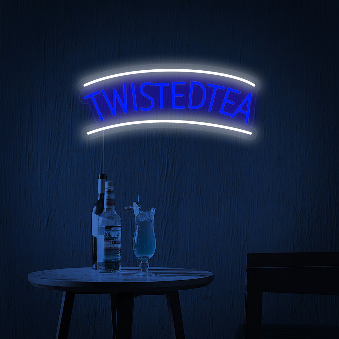 "Bar Twisted Tea Vintage" Insegna al neon