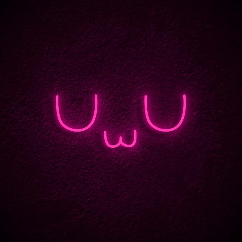 "UwU" Insegna al neon