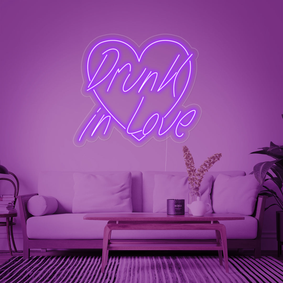 "Drunk In Love" Insegna al neon