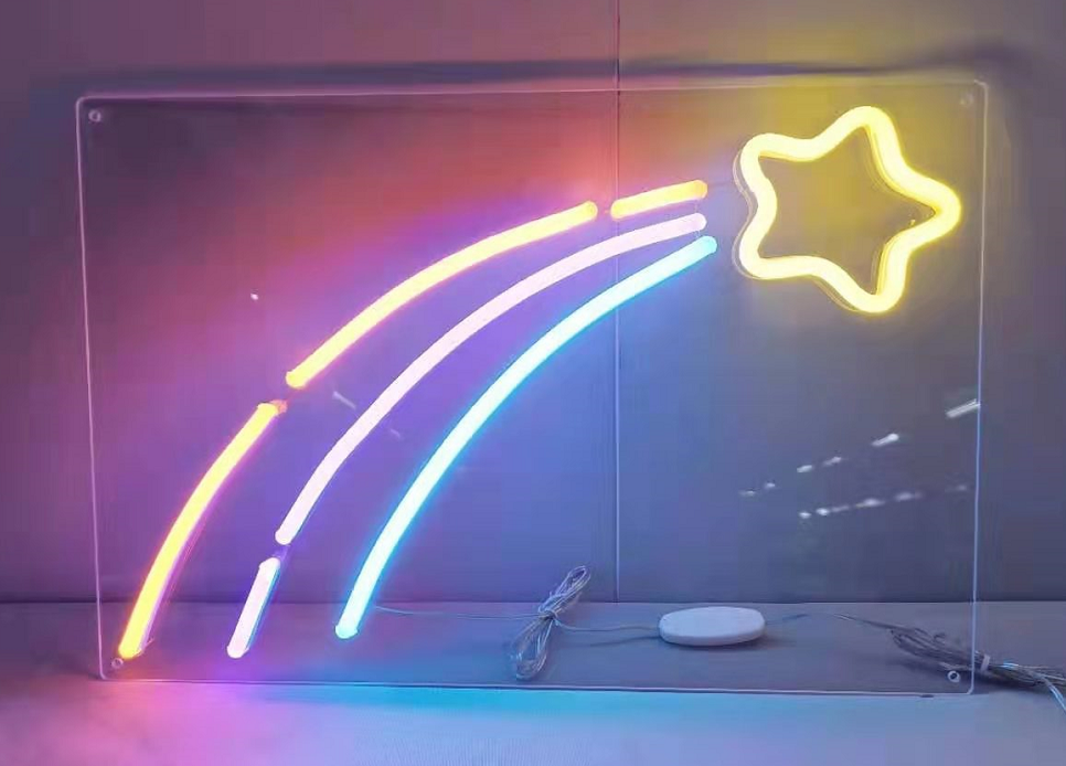 "Meteora" Insegna al neon (Inventario: 1 unità)