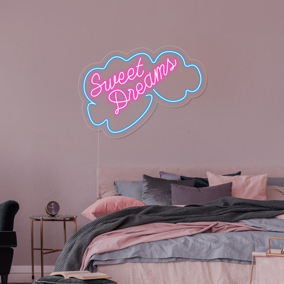 "Sweet Dreams" Insegna al neon