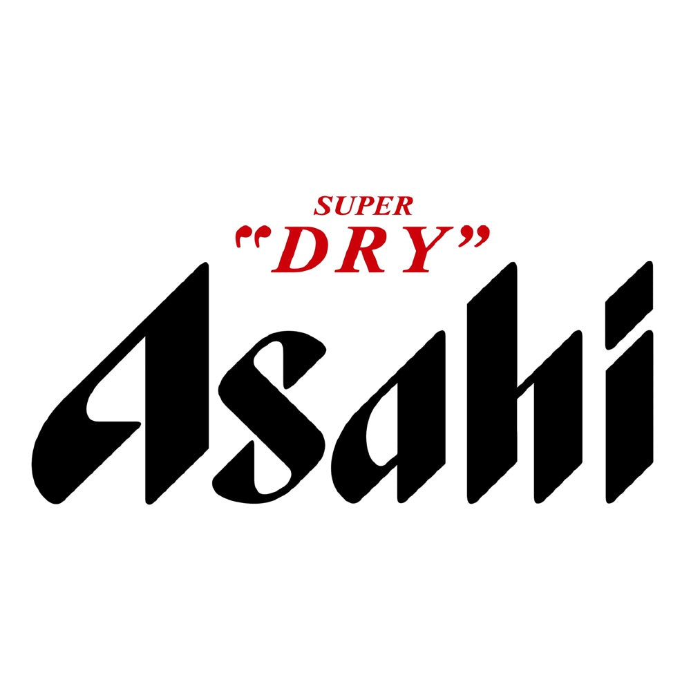 Asahi Super Secco logo per un segno di neon personalizzato