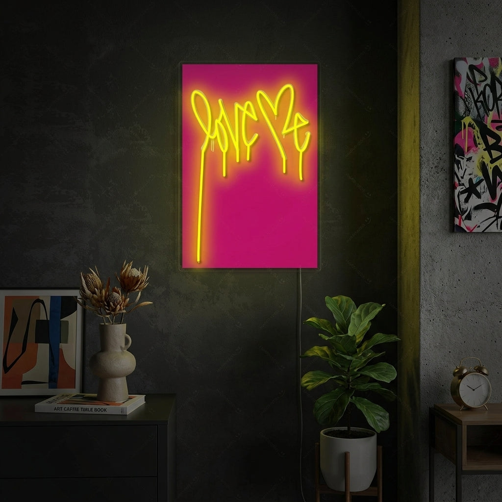 "Love Me" Insegna al neon