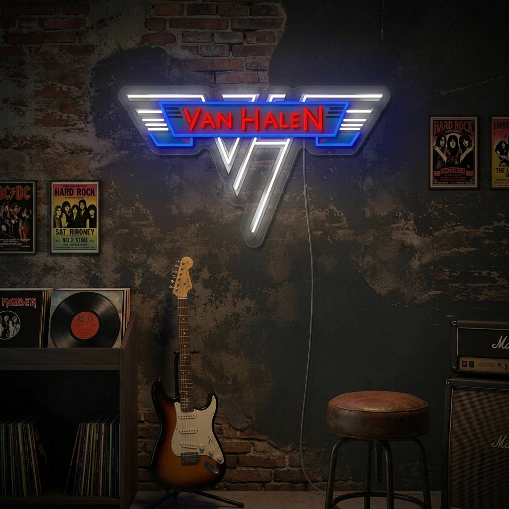 "Van Halen" Insegna al neon
